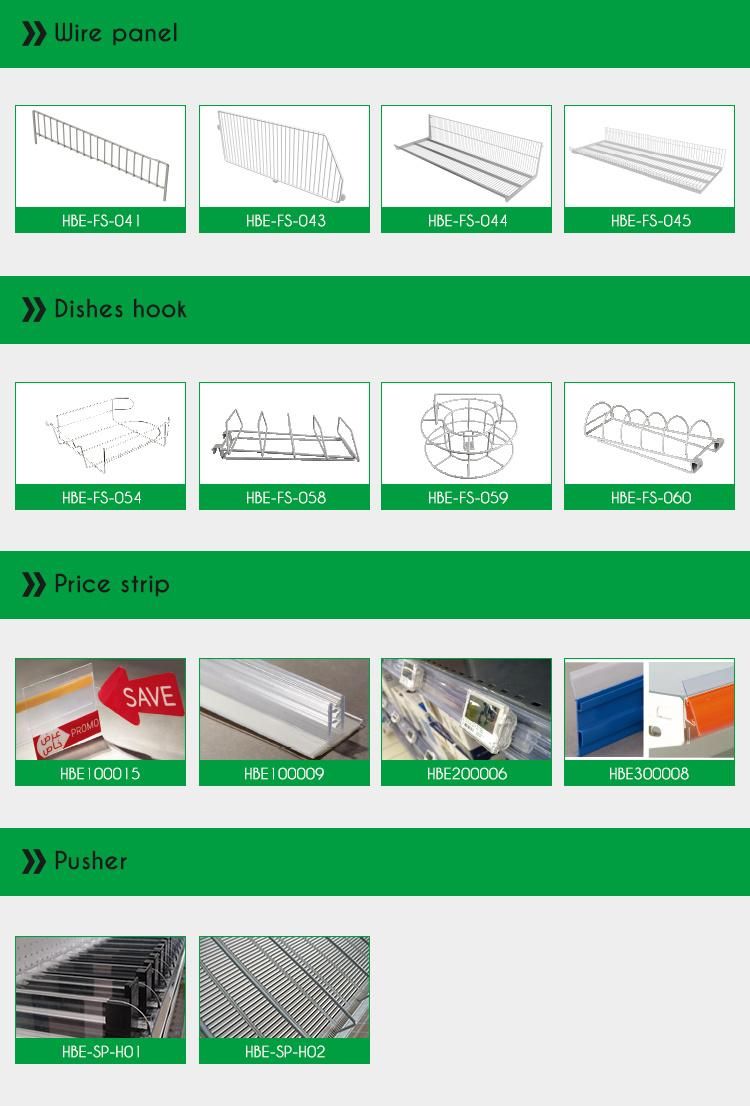 Commercial Storage Gondola Integrated Shelving for Hardware Store and Supermarket