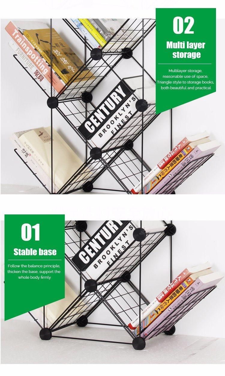 Wire Mesh Display Rack Magazine Mesh Display Stand