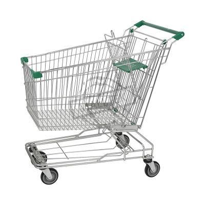 Customized Hypmarket Light Heavy 60L Asian Grocery Cart for Sale