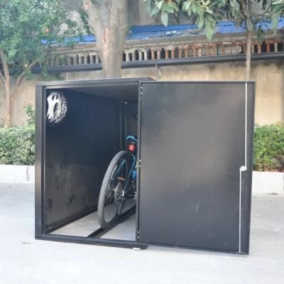 Metal Bike Sheds Storage Box Bicycle Cabinet Shed Locker Outdoor Metal