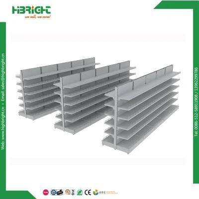 Retail Single Sided Rack Price Slatwall Display Gondola