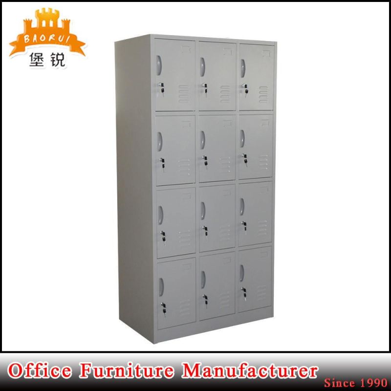 Knock Down Structure 12 Door Metal Locker