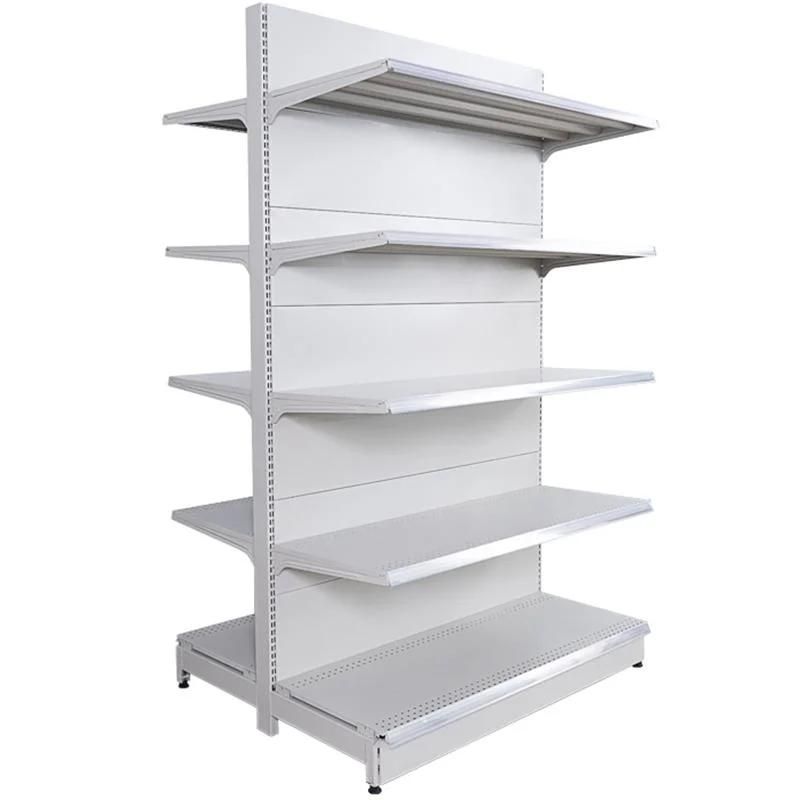 Single Side Double Side Shelf Supermarket Shelving Store Metal Racks Gondolas