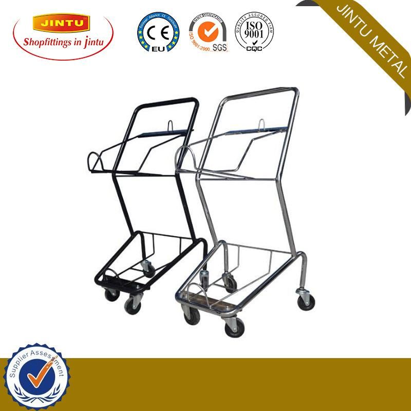 Euro Style Supermarket Shopping Cart 180L