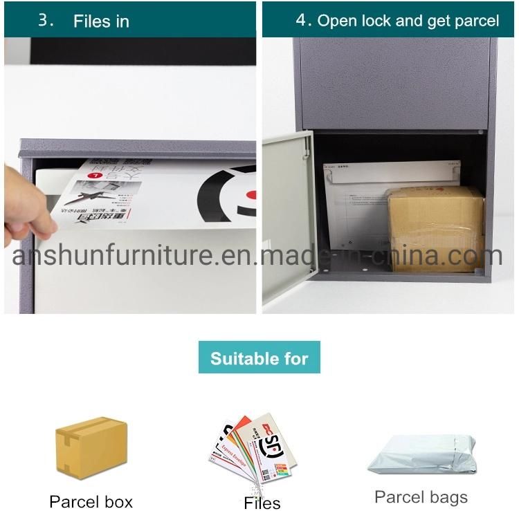 Popular Personel Parcel Drop Box Parcel Cabinet in Europe