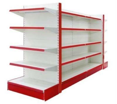 Heavy Duty Gondola Advertising Display Shelf Supermarket Bread Display Shelf