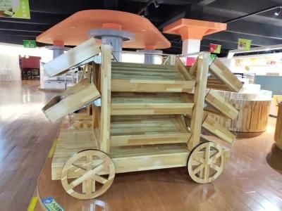 High Specification Wooden Supermarket Shelf