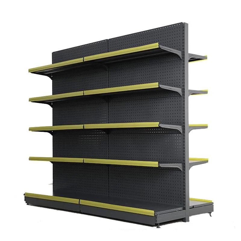 New Corrosion Protection Design for Fruit High Quality Metal Supermarket Shelf