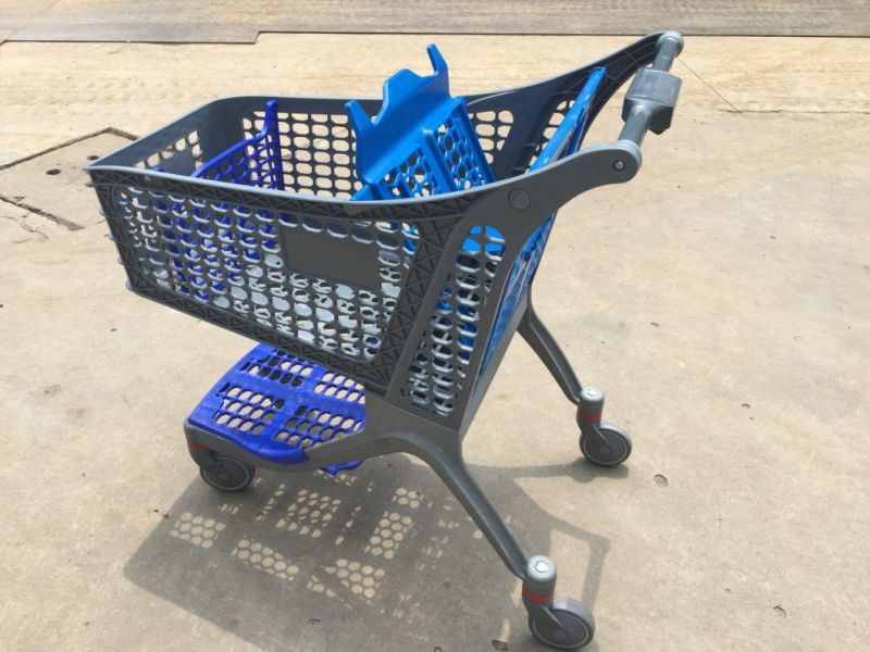 Pure Plastic Shopping Cart/Plastic Shopping Trolley