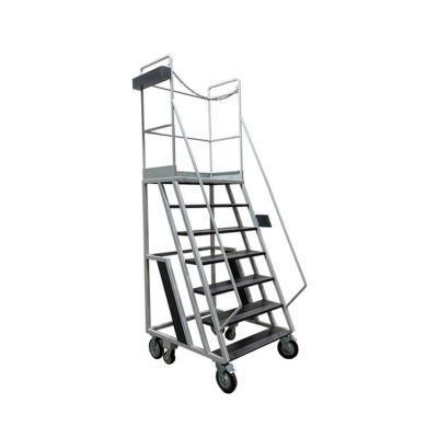 Densen Customized Warehouse Ascending Car Supermarket Shelf Type Take Goods Ascending Ladder Warehouse Finishing