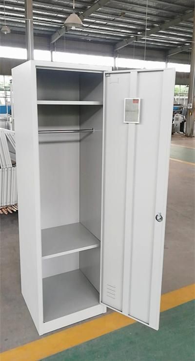 Cheap Knock Down Steel Cabinet Refugee Single Door Closet Locker