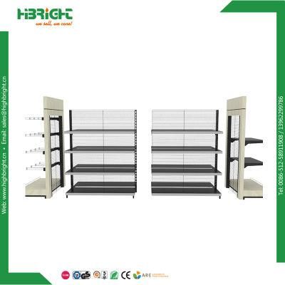 Good Design Wooden and Metal Display Rack Supermarket Shelf