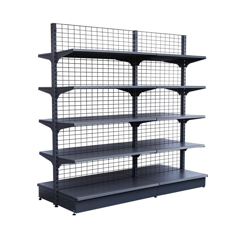 Cheap Double-Sided Wire Back Supermarket Shelf Wholesale