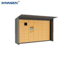 Keyless Electronic Parcel Delivery Locker for University