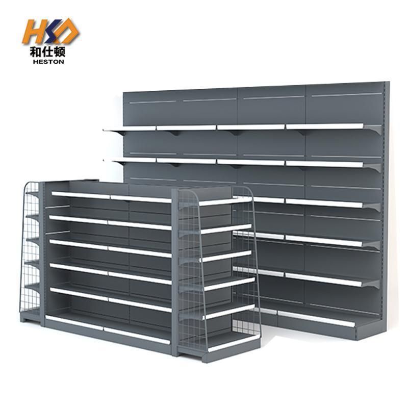 Customized Gondola for Shop Hypermarket Advertising Racks Supermarket Shelf