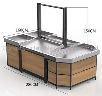 Supermarket Vegetable Display Rack Fruit Stand