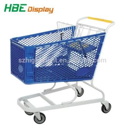 Awesome Colorful Supermarket Trolley for Retail Store