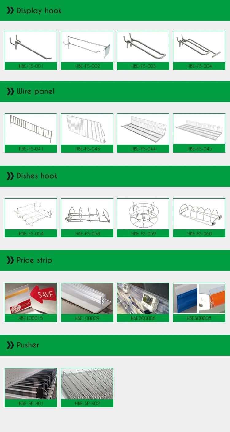 Wholesale Austrialian Style Double-Sided Metal Grocery Combination Rack Supermarket Shelf