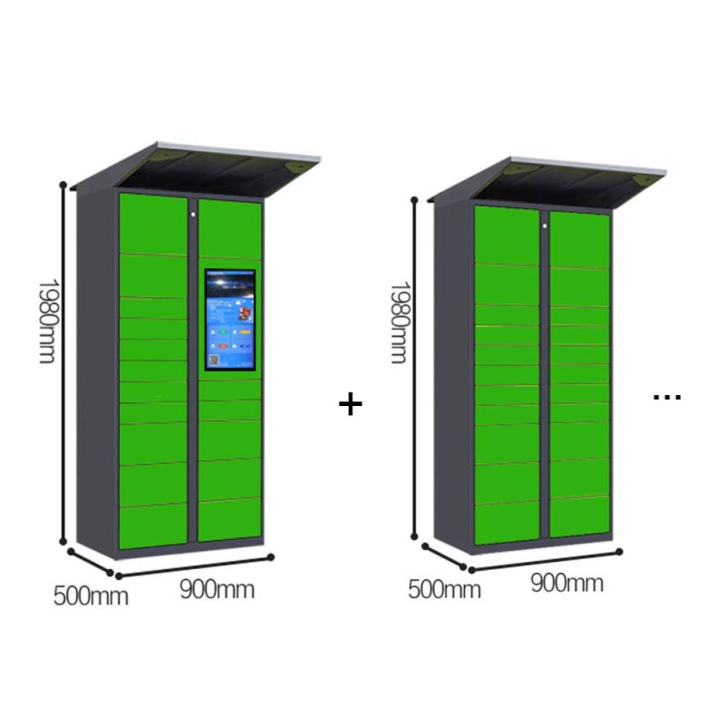 Outdoor Smart Parcel Package Delivery Pick up Locker Manufacturer