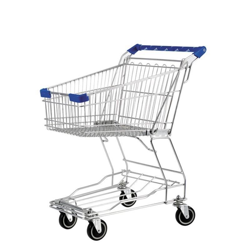 Best Manufacturer Metal Supermarket Shopping Trolley for Sale