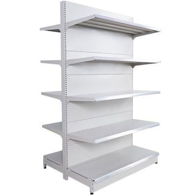 Grocery Store Shelves 4 Layers Supermarket Shelf System Gondola Supermarket Equipment Shelves