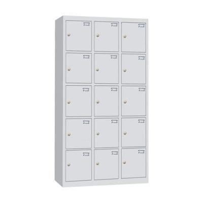 Office Furniture Cold-Roll Steel 15 Door Steel Locker