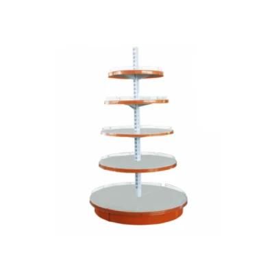 Circular Shelf Supermarket with Round Layer Boards