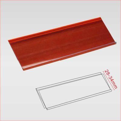 Supermarket Plastic PVC Data Strip Price Holder with Adhesive