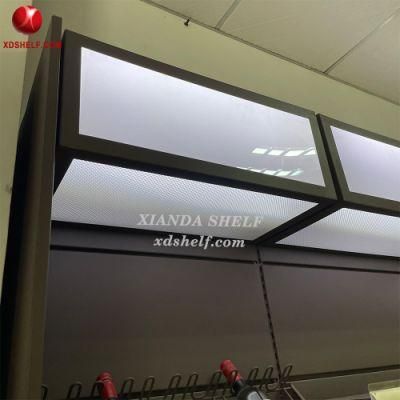 Cashier Portable Money Xianda Shelf Supermarket Table LED Bar Counter