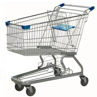 New Design 60-240L Unfolding Supermarket Steel Shopping Trolley Cart