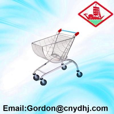 80L New Design Round Basket Trolley