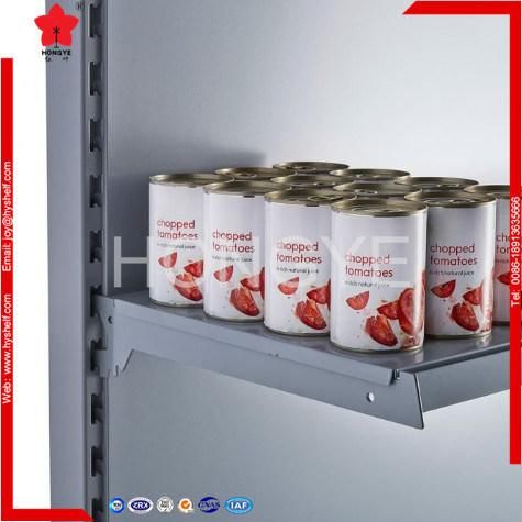 Tegometall Style Supermarket Gondola Display Shelf with Back Panel