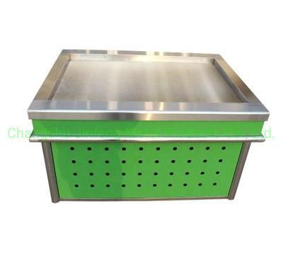 Supermarket Shelf Customized Metal Display Stand for Fruits and Vegetables