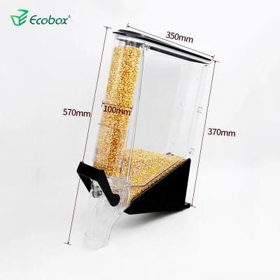 Acrylic Storage Containers Bulk Bean Nuts Food Dispenser Gravity Bin