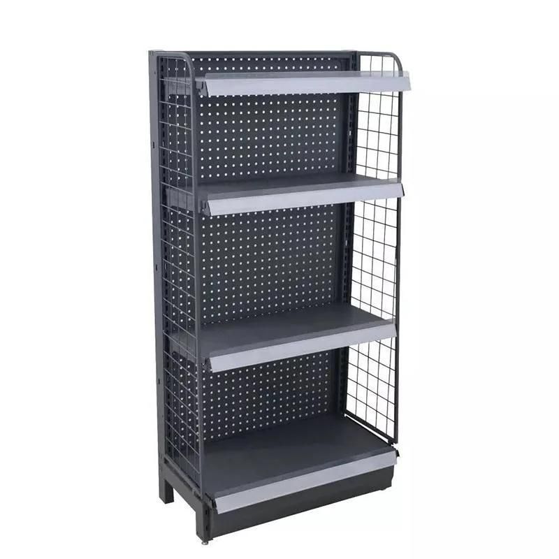 Can Be Assembled with Multi-Layer Supermarket Retail Modern Fancy Metal Wood Shelves