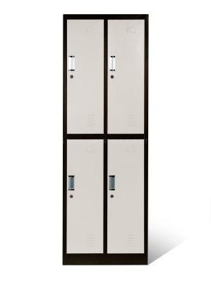 Mult Door 4 Compartment Uniform Lockers for Staff Room