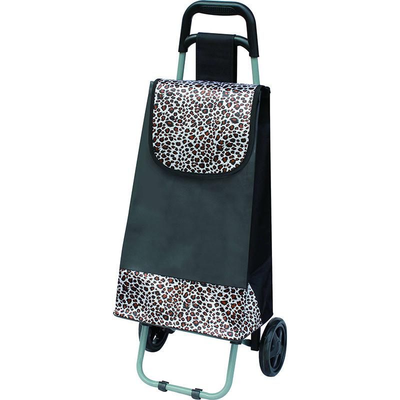 Fashion Satin Customized Printing Surpermarket Shopping Trolley Cart