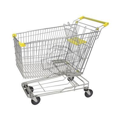 New Designed 100L Convenience Store Trolley with Anti-Theft