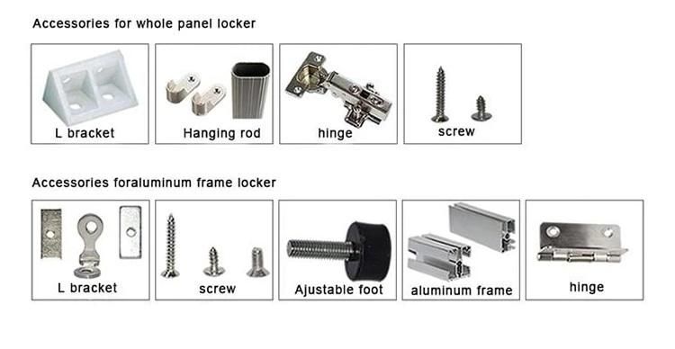 Hot Salling HPL Cabinet Manufacture Waterproof Foot Locker