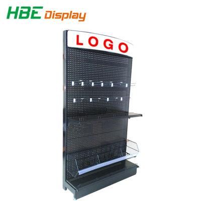 Hardware Store Perforated Panel Hand Tool Holder Display Rack