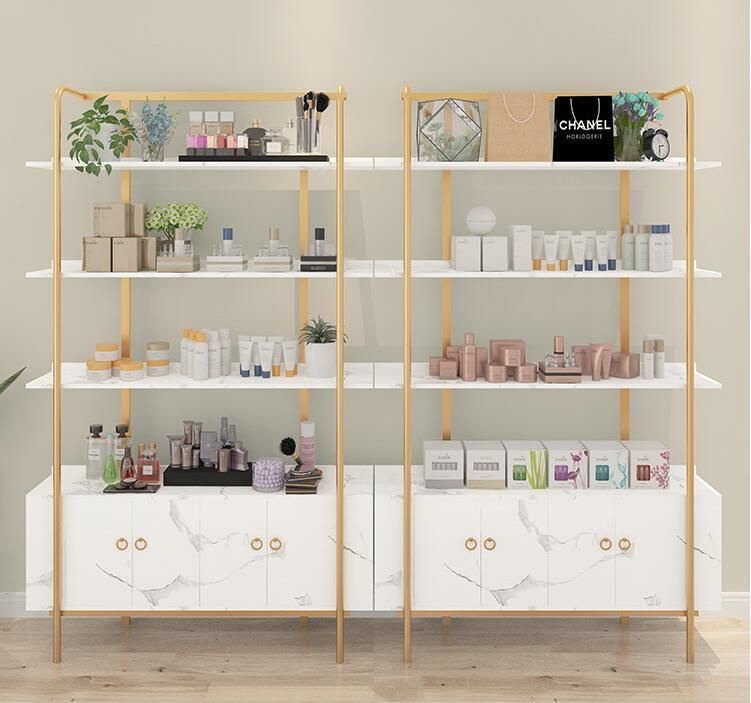 Perfume Wall Display Stand Cosmetic Display Shelf Wall Mounted Nail Polish Display Cabinet for Cosmetic Shop