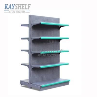 Retail Store Market Racking Wholesale Shop Shelves Stand Island Gondola Display Rack