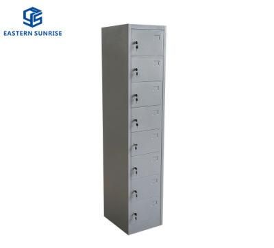 Eight Tier Steel Storage Locker for School/Gym/Supermarket/Factory