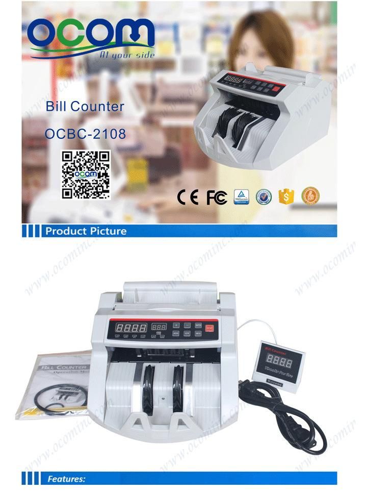 Banknote Bill Currency Counter with Money Detector for POS