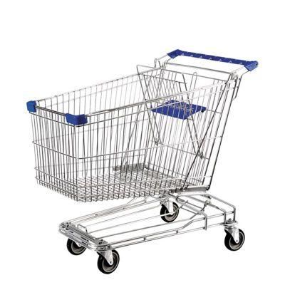 Metal Shopping Carts Wholesale Trolleys for Supermarket Use