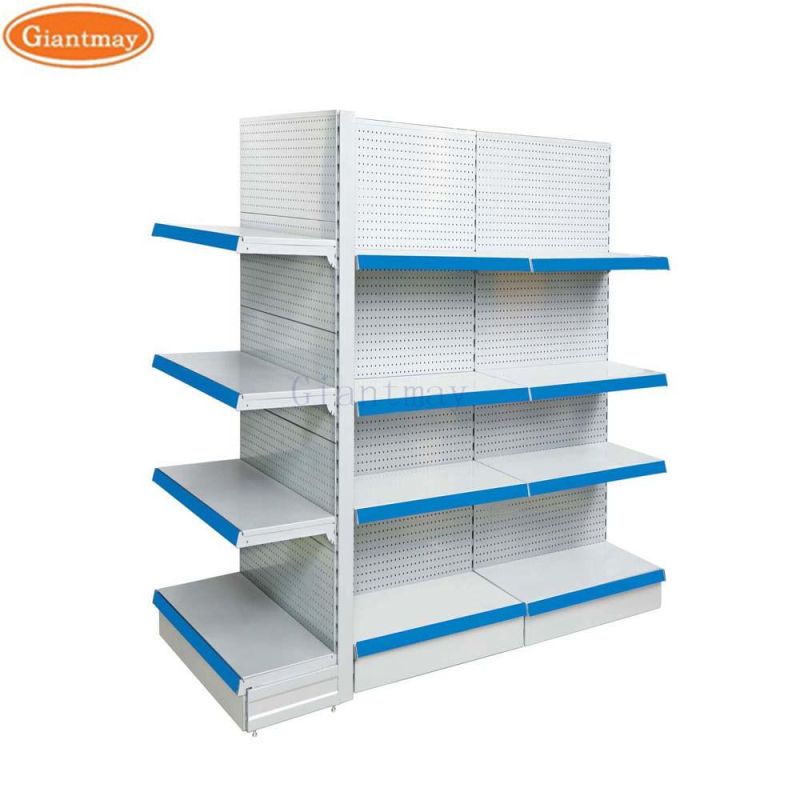 Giantmay Wholesale Supermarket Metal Shelf Rack for Sale Store Shelves