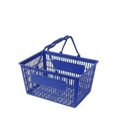 Custom Logo Plastic Wire Carry Mini Shopping Basket for Cosmetics Shop