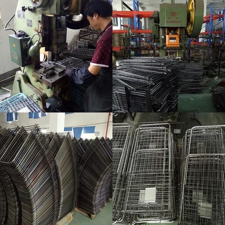 Xjyd10 Steel Tube with Paint Coating Surface Handling and Steel Material Big Size Shopping Cart