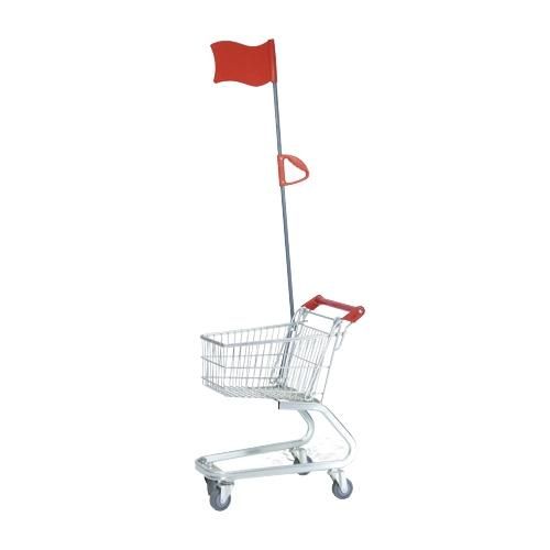 18L Popular Mini Funny Supermarket Shopping Trolley with Flag