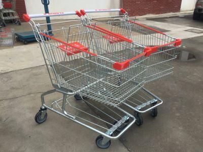 Yuanda Supermarket Shopping Trolley Europe Style Mall Cart Store Trolley